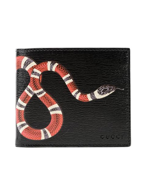 coral snake gucci|authentic Gucci snake wallet.